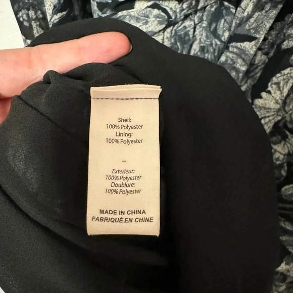 NWOT $395 Cinq a Sept Harlie Twisted Floral Tiered Mini Balloon Sleeve Dress - Picture 8 of 12